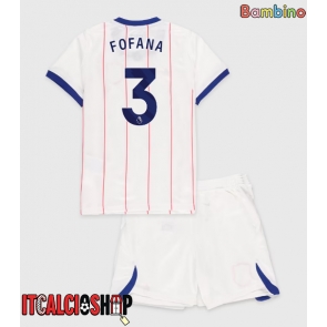 Chelsea Wesley Fofana #3 Terza Maglia Bambino 2026-27 Manica Corta (+ Pantaloni corti)